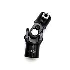 Sju023 Jsd Autoparts Dd Round Black Single Powder Coated Universal Steering