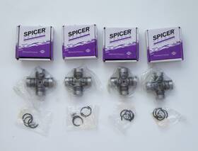 25-1510x Spicer Toyota Tacoma 2001-2004 U-joint Kit Front And Rear Driveline Dana For 4wd