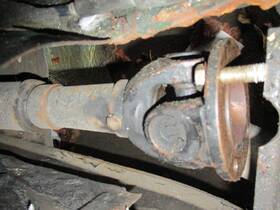 Tr4ads Triumph Tr4a Driveshaft For Cars With Overdrive 1965-1968