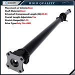 Eccpp Rear Drive Prop Shaft Assembly 2009-12 Ford F150 4.6L 5.7L 4X4 157" Wb. Fixed Price $231.18.