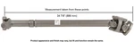 Front Cardone Drive Shaft For 1994-1998 Dodge Ram 1500 (65-9814). Fixed Price $540.00.
