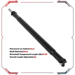 Rear Driveshaft For Gmc Yukon Xl 1500 Chevy Avalanche Suburban 03-06. Fixed Price $167.40.