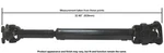 Drive Shaft Rear Cardone 1990-1996 Ford Bronco 4WD. Fixed Price $490.20.