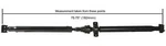 Drive SHAFT-4WD, Auto Trans Cardone 65-3505 Reman Fits 2003 Hyundai Santa Fe. Fixed Price $1185.99.