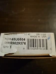Nos Acdelco 45U0504 U-joint Clamp Kit With Hardware Gm 89029376. Fixed Price $15.00.