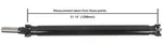 Drive SHAFT-4WD, Auto Trans, 119.0" Wb Cardone 65-9529 Reman. Fixed Price $530.98.