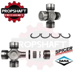 Set Of 2 Spicer Front Axle U-joints 5-760X Usa Made Jeep Wrangler Cherokee 4WD. Fixed Price $91.30.