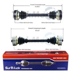 Surtrack Pair Set Of 2 Rear Cv Axle Shafts For Merkur SCORPIO88-89 XR4TI 85-89. Fixed Price $168.95.