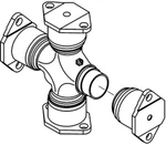 Dana 5-280X Universal Joint; Greaseable. Fixed Price $125.99.