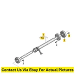 2017 Volkswagen Tiguan Drive Shaft / Propeller Used Oem 5N0521101N. Fixed Price $239.99.