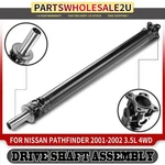 Rear Driveshaft Prop For Nissan Pathfinder 01-02 Manual Trans. 373004W900. Fixed Price $200.99.