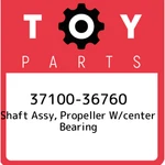 37100-36760 Toyota Shaft Assy, Propeller W/center Bearing 3710036760, New Genuin. Fixed Price $1541.90.