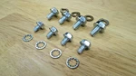 Rear Wheel Cylinder Brake Bolts For Camaro Firebird Nova 442 Gto Chevelle Ss Etc. Fixed Price $15.00.