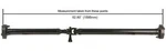 Drive Shaft-auto Trans Cardone 65-1002 Reman Fits 04-05 Cadillac Cts. Fixed Price $1121.99.