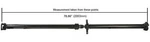 Drive Shaft-awd Cardone 65-3504 Reman Fits 2010 Hyundai Santa Fe. Fixed Price $701.99.