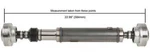 Drive SHAFT-4WD, Door Cardone 65-3010 Reman Fits 2007 Jeep Wrangler. Fixed Price $1020.99.