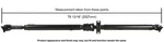 Rear Cardone Drive Shaft For 05-06 Toyota Tundra (65-5025). Fixed Price $1013.94.