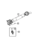 Genuine Mopar U-joint Kit 5015694AB. Fixed Price $70.20.