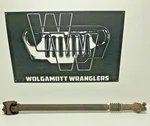 03-06 04 Jeep Tj Wrangler Front Driveshaft 4.0 Automatic Dana 30 52098377AE. Fixed Price $81.90.