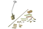 Lokar LOCFM700CM Floor Mount Shifter Gm 700R4 Trans W/chrome 12IN Sgl Bend Lever. Fixed Price $437.37.
