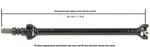 Front Drive Shaft For Silverado 2500 Hd, 3500 Hd+more (65-1017). Fixed Price $590.82.