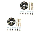 Front + Back 2X Febi Drive Shaft Coupler Flex Disc Kit For Mercedes Match Part#?. Fixed Price $297.40.