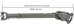 Shaft-driveshaft / Prop Cardone 65-9319 Reman. Fixed Price $422.20.