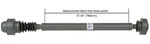 Front Driveshaft For 1999-2002 Jeep Grand Cherokee 4.7L V8 2000 2001 Cardone. Fixed Price $436.98.