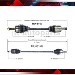 2X Front Trakmotive Cv Axle Joint For Honda Accord Awd 2.4L 2007 2006 2005 2004. Fixed Price $182.03.