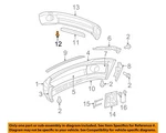 Chrysler Oem Front Bumper-cover Retainer Clip Or Bracket 6502625. Fixed Price $9.30.
