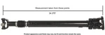 Front Cardone Drive Shaft For Dodge (65-9870). Fixed Price $738.62.