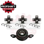 Three Universal Joints + Center Bearing For 2003-2006 Kia Sorento Rwd Auto. Fixed Price $89.20.