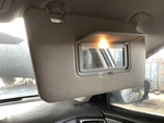 Used Right Sun Visor Fits: 2016 Nissan Rogue W/illumination Vin 5 1ST Digit Usa. Fixed Price $70.00.