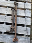 1972-75 Manual T15 Jeep CJ5 255 8 Cylinder Front & Rear Drive Shaft. Fixed Price $199.99.