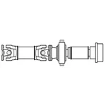 Rear Driveshaft Prop For Infiniti FX35 G35 2003-2008. Fixed Price $788.41.
