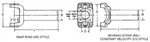 Drive Shaft Transmission Slip Yoke-fsgr Spicer 2-3-14241X. Fixed Price $227.99.