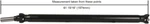 Cardone 65-1010 Remanufactured Driveshaft Cadillac Escalade Ext Chevy Avalanche. Fixed Price $156.40.