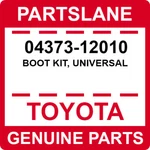 04373-12010 Toyota Oem Genuine Boot Kit, Universal. Fixed Price $50.21.
