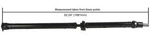 Drive Shaft-auto Trans, Natural Cardone 65-7001 Reman Fits 2005 Subaru Outback. Fixed Price $669.14.