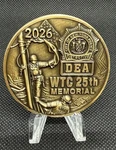 Nypd Dea World Trade Center 25TH Memorial Challenge Coin. Fixed Price $49.99.