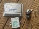 2001 Bmw E38 M62 740IL Engine Control Unit Dme Ecu Ews Ignition Key Lock. Fixed Price $237.50.