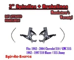 3" Lift Spindles + Brake Lines For 82-05 Chevy S-10 Gmc S-15 Sonoma Blazer Jimmy. Fixed Price $283.16.