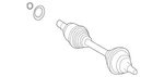 Genuine Mercedes-benz Drive Shaft 213-330-82-05-64. Fixed Price $1767.47.