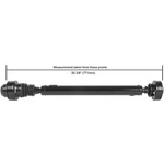 Shaft-driveshaft / Prop Front Cardone Reman Fits 2002 Jeep Liberty. Fixed Price $134.99.