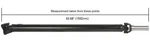 Drive Shaft-rwd Cardone 65-3014 Reman. Fixed Price $441.98.