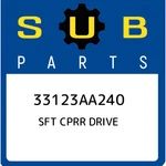 Subaru Sft Cprr Drive 33123AA240, New Genuine Oem Part. Fixed Price $222.16.