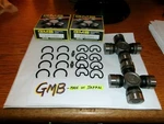 (two) Gmb 210-1201 Universal Joint Kits =$24.98 $12.49 Each Moog 430. Fixed Price $24.98.