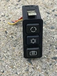 Bmw 61311384481 Switch Fan/ac/rear Window Heater 525I 535I M5 E34 Oem. Fixed Price $28.00.