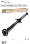 Drive Shaft Assembly For Hyundai Tucson 2014-2015 Kia Sportage 2014-2016 Rear. Fixed Price $144.00.