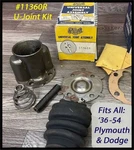 Vintage Nos 1936-1954 U-joint Kit Plymouth Dodge Mopar Detroit Convertible Boot. Fixed Price $124.50.